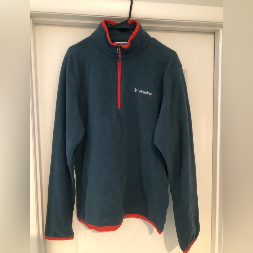 New- Columbia Quarter-Zip Fleece Jacket- Medium